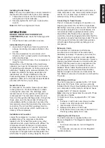 Preview for 5 page of General International 857647 005161 Operating Manual