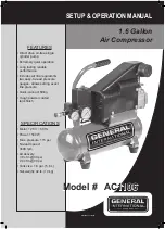 Preview for 1 page of General International AC1106 Setup And Operation Manual