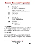 Preview for 39 page of General Standards Corporation PCIe4-SIO8BX2 User Manual