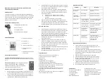 Preview for 2 page of General tools NCIT100 Instruction Manual