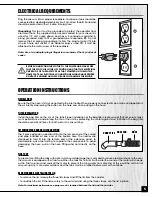 Preview for 5 page of General 10-300 Setup & Operation Manual