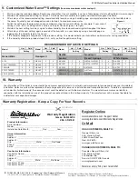 Preview for 2 page of GeneralAire Water Savor Installation Instructions