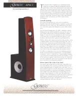 Genesis AMP-1 Specifications preview