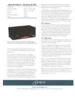 Preview for 2 page of Genesis Gen 750 Specifications