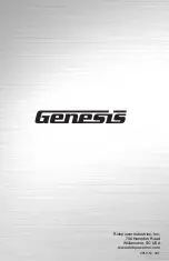 Preview for 16 page of Genesis GHG1500A Operator'S Manual