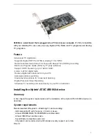 Preview for 2 page of Geniatech ATSC X8000A Quick Install Manual