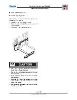 Preview for 59 page of Genie GTH-6622 Operator'S Handbook Manual