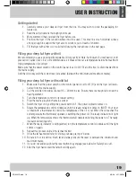 Preview for 19 page of Genius Home FR4001E User Manual