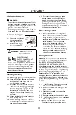 Preview for 25 page of GENMAX GPW2500V-E Owner'S Manual And Operating Instructions