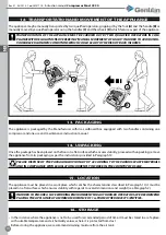 Preview for 9 page of GENTILIN C 330/03 Instruction Manual