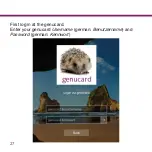 Preview for 32 page of Genua genucard Quick Start Manual