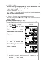 Preview for 19 page of geo-FENNEL FET 420K Operator'S Manual