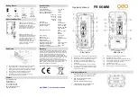 Preview for 3 page of geo-FENNEL FR 66-MM Operator'S Manual