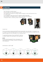 Preview for 14 page of geo-FENNEL Geo4-XR GREEN User Manual