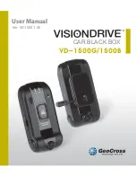 GeoCross VD-1500B User Manual preview