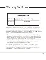 Preview for 36 page of GeoCross VD-1500B User Manual