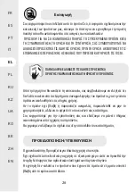 Preview for 26 page of geolia G1-PR4 Assembly, Use, Maintenance Manual