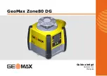 Preview for 109 page of GeoMax Zone80 DG Quick Manual