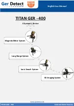 Preview for 2 page of Ger Detect TITAN GER-400 User Manual