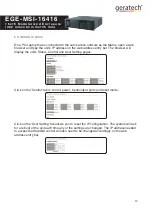 Preview for 17 page of geratech EGE-MSI-16416 Manual