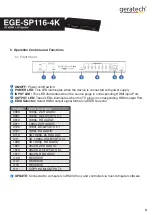 Preview for 7 page of geratech EGE-SP116-4K Manual