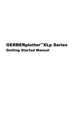 Preview for 3 page of Gerber Technology GERBERplotter XLp Series Getting Started Manual