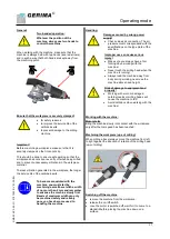 Preview for 17 page of Gerima SMA 20 APF-25.L1 Operating Manual