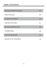 Preview for 3 page of German pool GIC-BS26B-S User Manual