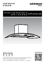 German pool GPR-C900/GS User Manual preview