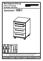 Preview for 1 page of Germania Container 1691 Assembly Instruction Manual