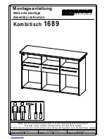 Preview for 1 page of Germania Kombitisch 1689 Assembly Instruction Manual