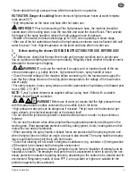 Preview for 3 page of Gerni MH 4M Operating Instructions Manual