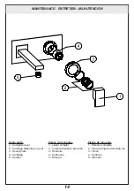 Preview for 14 page of Gessi RETTANGOLO 26588 Manual