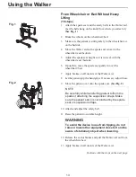 Preview for 13 page of GETINGE GROUP ArjoHuntleigh Walker Instructions For Use Manual