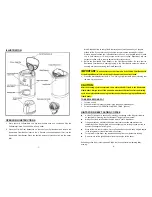 Preview for 5 page of Gevalia XCC-12 User Manual