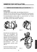 Preview for 57 page of Gewiss RESTART RD GW 90 971 Manual