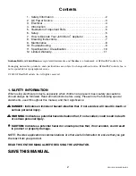 Preview for 2 page of GF Health Products JB0112-016 User Manual