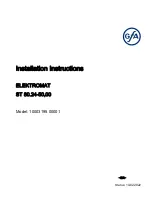 GFA 10003195 00001 Installation Instructions Manual preview