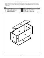 Preview for 3 page of GFW PANAMA OTTOMAN STORAGE Assembly Instructions Manual