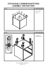 Preview for 10 page of GFW STOCKHOLM 2 DRAWER NIGHTSTAND Assembly Instructions Manual