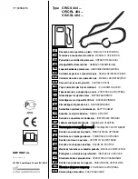 GGP ITALY SPA CR/CRL 484 SERIES Operator'S Manual preview