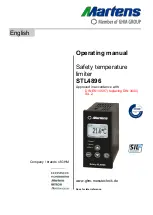 Preview for 1 page of GHM-Martens STL4896 Operating Manual