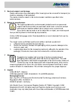 Preview for 25 page of GHM-Martens STL4896 Operating Manual