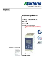 GHM-Martens STL50 Operating Manual preview