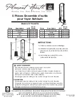 Preview for 2 page of GHP Group Pleasant Hearth FA045TA Quick Start Manual