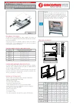 Giacomini R500-2 Series Manual preview