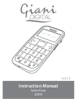 Preview for 1 page of Giani Digital JS010 Instruction Manual