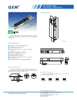 Gianni Industries EB-260 Specification preview