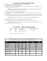 Preview for 7 page of Giant GP7170-4000 Repair And Service Manual