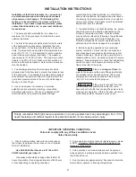 Preview for 2 page of Giant P435 Operating Instructions/ Repair And Service Manual